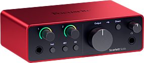 Focusrite Scarlett Solo 4th Gen