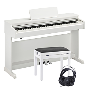 Yamaha YDP-165 Hvid Pakkeløsning