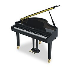Pearl River GP-1100 Polished Black Digital Grand Piano