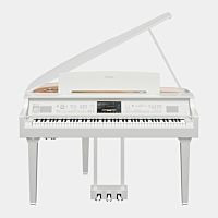 Yamaha CVP-809 Grand Piano Clavinova Polished White Digital Piano