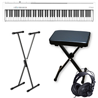 Roland Fp 30x White With X Stand X Bench And Headphones Digitalpiano Com Danmarks Storste Udvalg Af Digitalpianoer Stagepianoer Digital Flygler Og Keyboards