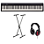 Roland FP-10 Digital Piano + X-Stativ + Hovedtelefoner (Hama)