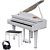 Roland GP-6 Blank Hvid Pakkeløsning