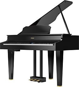 Roland GP-607 Poleret Sort Digital Flygel