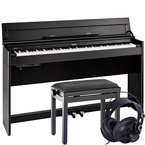 Roland DP-603 Sort Digital Piano Pakkeløsning