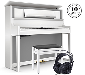 Roland LX-708 Polished White Package