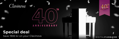 Special offer - Clavinova 40th anniversary