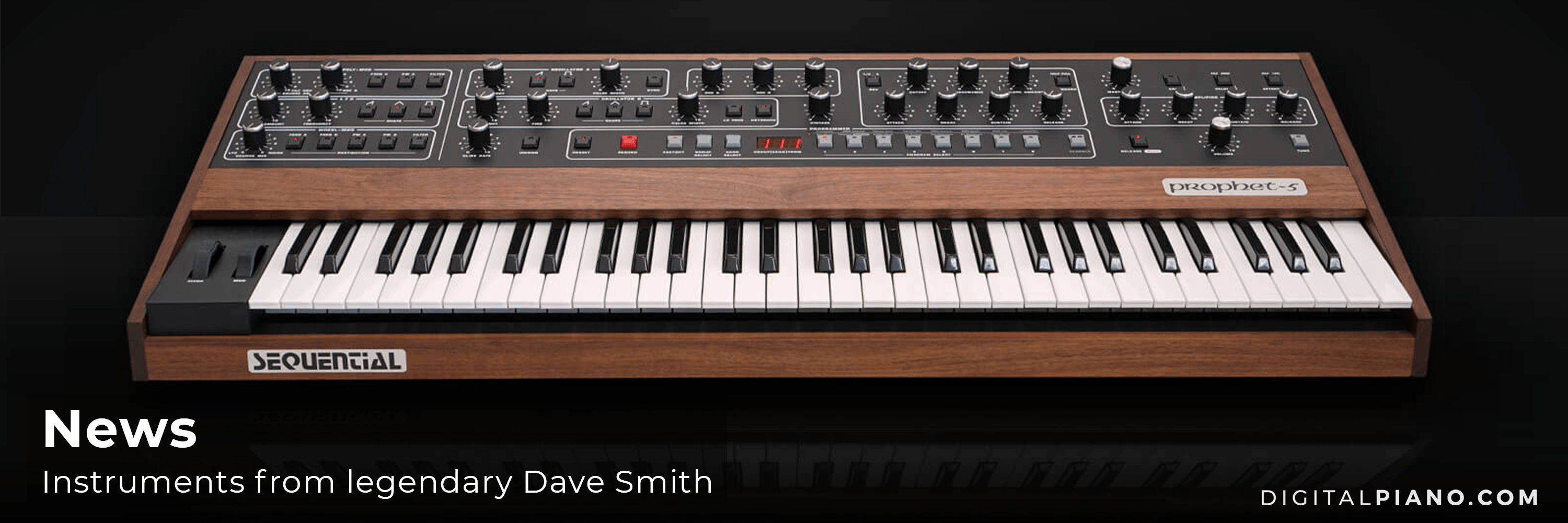 Say hello to Dave Smith Sequential Synthesizers!