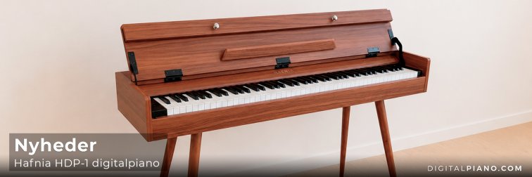 Nyheder - Hafnia HDP-1 digitalpiano