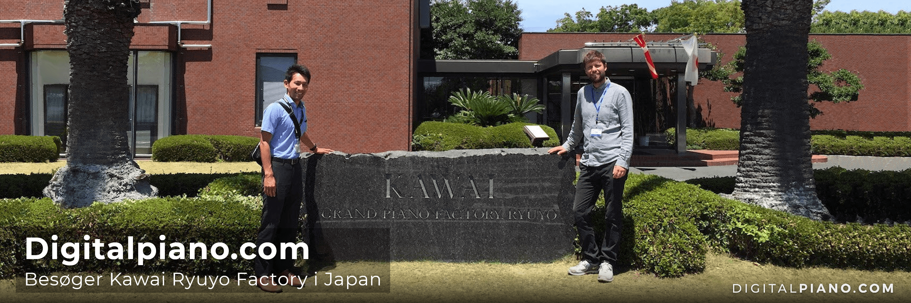 Digitalpiano besøger Kawai fabrikken i Japan