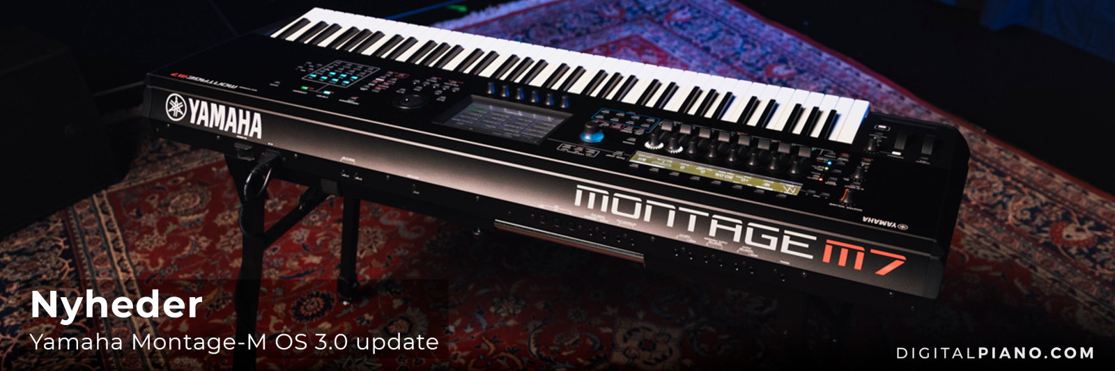 Nyheder - Yamaha Montage-M OS 3.0 update