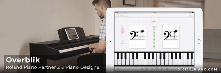 Roland Apps Piano Partner 2 & Piano Designer
