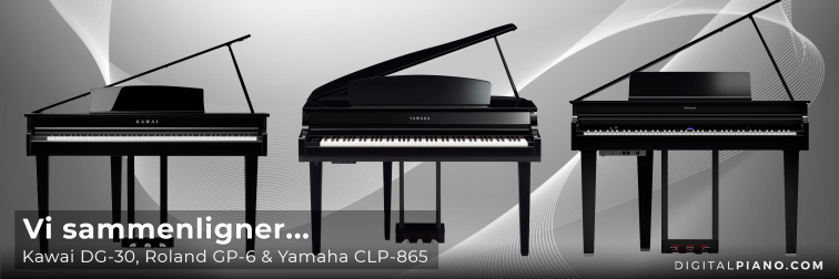 Vi sammenligner DG-30, GP-6 og CLP-865GP