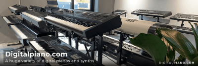 The largest selection of synthesizers and stage pianos in Denmark!