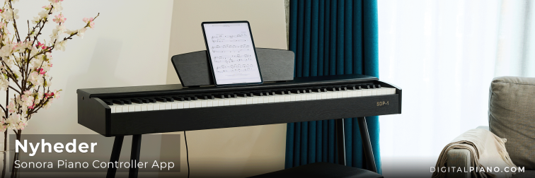 Nyheder - Sonora Piano Controller App