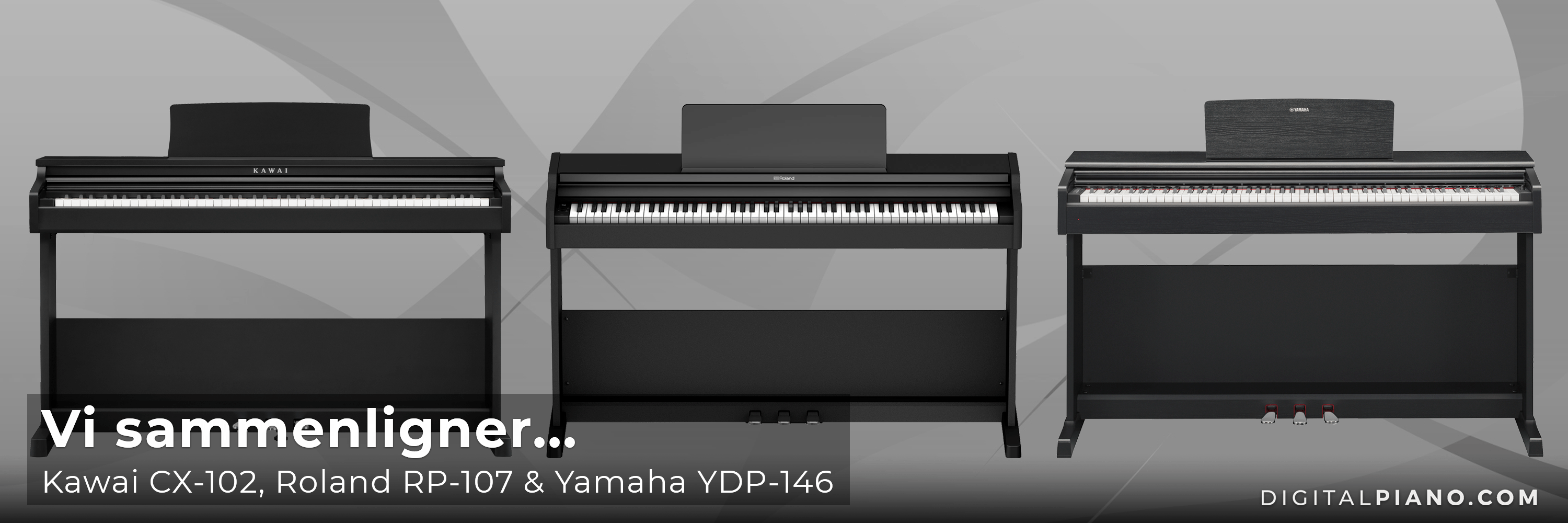 Vi sammenligner CX-102, RP-107 og YDP-146