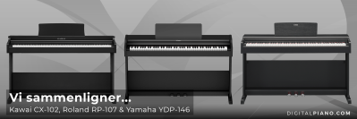 Vi sammenligner CX-102, RP-107 og YDP-146