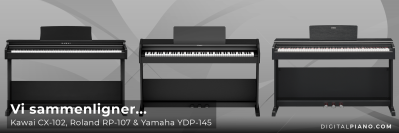 Vi sammenligner CX-102, RP-107 og YDP-145