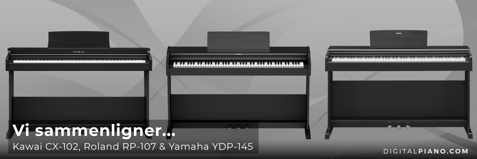 Vi sammenligner CX-102, RP-107 og YDP-145