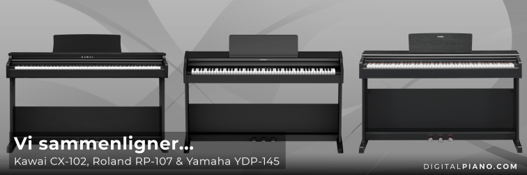 Vi sammenligner CX-102, RP-107 og YDP-145
