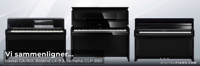 Vi sammenligner CA-901, LX-9 & CLP-885