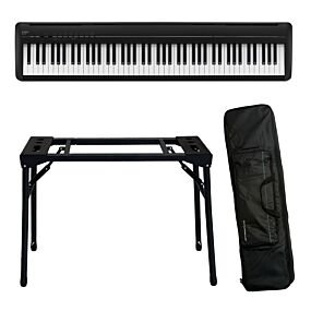 Kawai ES-120 Negro + Soporte (DPS-8) + Softbag