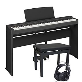 Yamaha P-225 Set de Piano Digital Negro