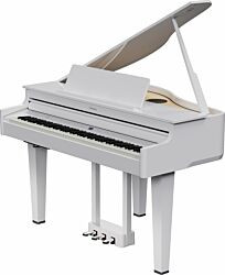 Roland GP-6 Piano de Cola Digital en Blanco Pulido