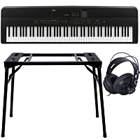 Kawai ES-520 Negro + Soporte (DPS-10) & Auriculares