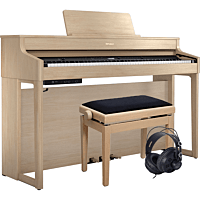 Roland HP-702 Set de Digital Piano Light Oak