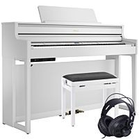 Roland HP-704 Set de Piano Digital Blanco