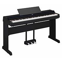 Yamaha P-S500 negro con soporte y pedales: setup completo (L300+LP1)