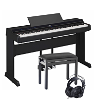 Yamaha P-S500 negro - Setup completo + banco y cascos