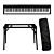 Kawai ES-60 + Soporte (DPS-8) + Softbag