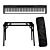 Yamaha P-145BT + Soporte (DPS-8) + Softbag