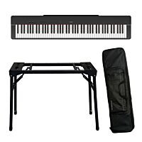 Yamaha P-225 Negro + Soporte (DPS-8) + Softbag
