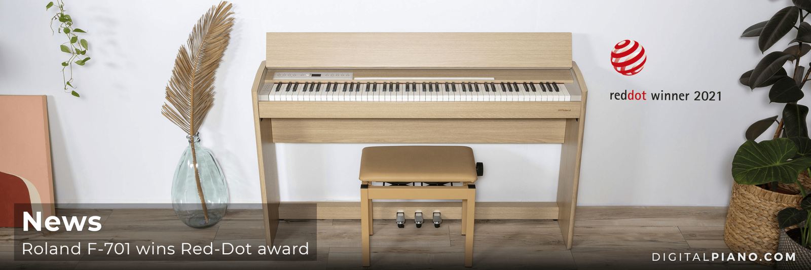 News - Roland F-701 wins Red-Dot award