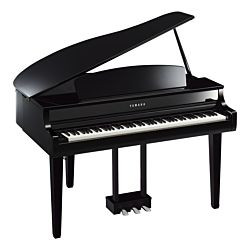 Yamaha CLP-765GP Kiiltävä Musta Digital Piano