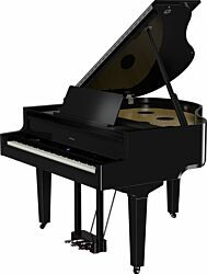 Roland GP-9 Polished Black Digital Grand Piano