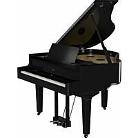 Roland GP-9 Polished Black Digital Grand Piano