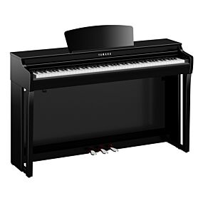 Yamaha CLP-725 Kiiltävä musta digitaalipiano