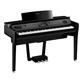 Yamaha CVP-909 Clavinova Kiiltävä Musta Digital Piano