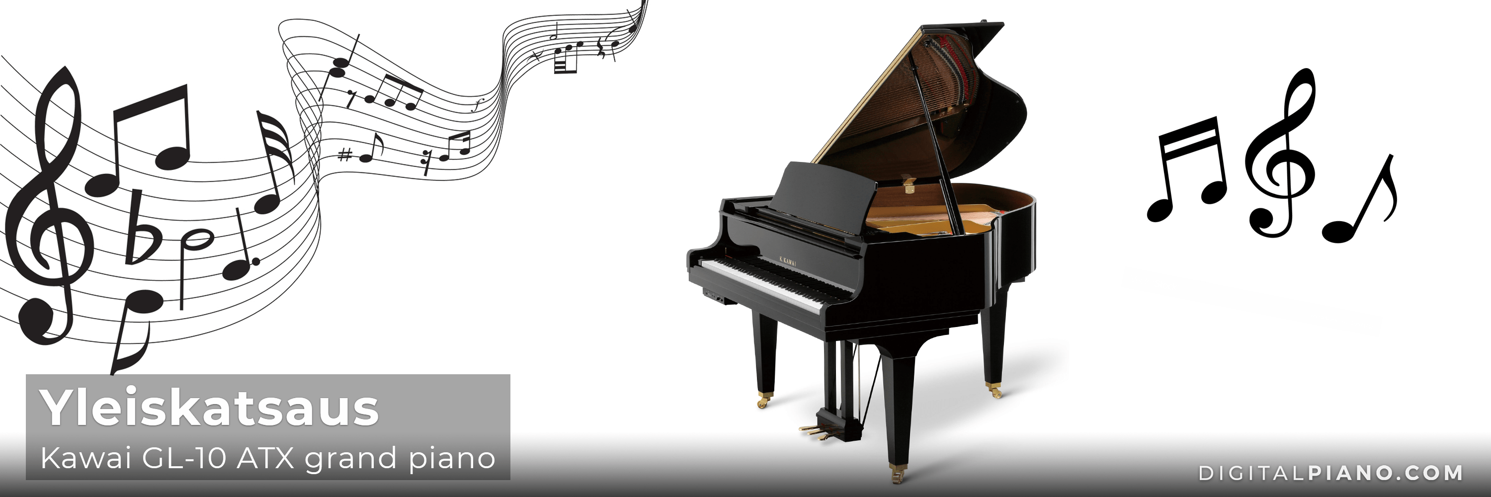 Yleiskatsaus - Kawai GL-10 ATX grand piano