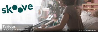 Tarjous - 3 kuukautta ilmaista online-pianonopetusta!