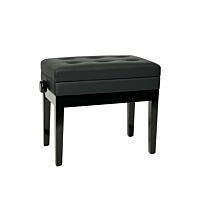 Banc de piano DPB-500PE avec compartiment de rangement