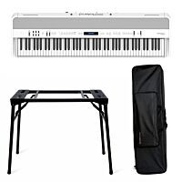 Roland FP-90X Blanc Bag Bundle