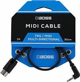 Boss BMIDI-1-35 MIDI Cable (30cm)