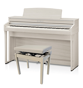 Kawai CA-49 Piano Numérique en Frêne Blanc avec Banc