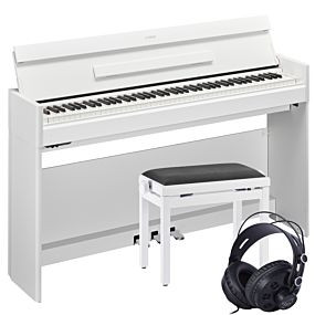 Yamaha YDP-S54 Paquet de Piano Numérique Blanc