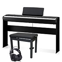 Kawai ES-60 Piano Numérique Noir avec Support, Banc & Écouteurs